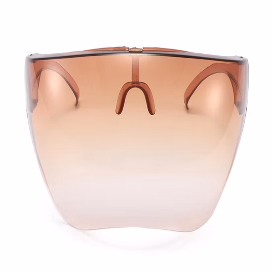 Туманный ветрозащитный козырек для защиты лица, прозрачная защитная маска для лица для мужчин и женщин, защитная маска, градиентная защита всего лица Bl19425